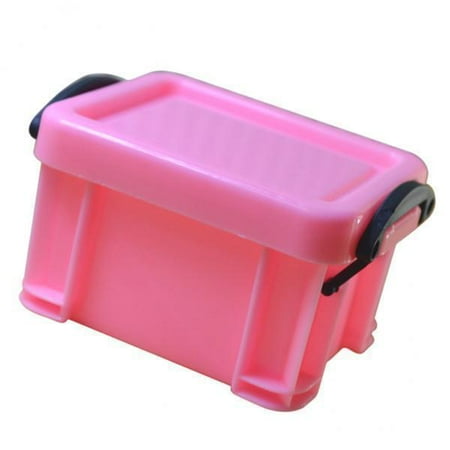 

2x Lock Boxes Accessories Tools Organizer Bins