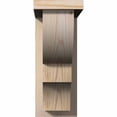 thumbnail image 2 of 5 1/2"W x 14"D x 14"H Ridgewood Smooth Corbel w/Backplate, Douglas Fir, 2 of 9