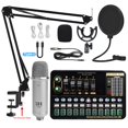 thumbnail image 1 of Professional Condenser Microphone BM 800 Wireless V10 PRO Sound Card For PC Computer Phone Karaoke Live Singing Gaming, 1 of 7