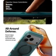thumbnail image 5 of TORRAS Flagship Q3 Air for iPhone 17 Pro Max Case,Visible Airbag Drop Protection,Hardcore Air Cushion Tech ,Mil-Grade Protection,Fit for MagSafe,360 Rotating Stand Case ,6.9",Glacier Sprint, 5 of 11