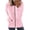 Pink, variant on EGNMCR Women Zip Up Hoodies Comfy Oversize Drawstring Sweatshirt Long Sleeve Zipper Open Front Loose Outerwear Printing Blouse Coat Tops with Pockets on Clearance