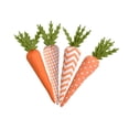 thumbnail image 2 of 4 adornos de zanahoria de Pascua con bandeja escalonada, decoración ligera para inauguración de la casa. Serie naranja, 2 of 9