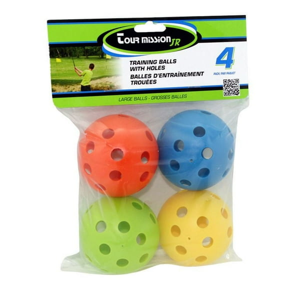 Tour Mission JR Large Practice Balls With Holes