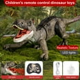 thumbnail image 2 of Yedigre Remote Control Dinosaur Toy - Walking, Roaring, Spraying Water with Lights & Movable Joints, 2 of 7
