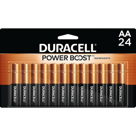 Duracell Coppertop AA Alkaline Batteries 24/PK
