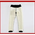 thumbnail image 4 of Leggings de invierno con forro polar Sherpa para mujer, mallas de Cachemira gruesas elásticas de cintura alta, pantalones térmicos cálidos de felpa BANYUO  Hogar, 4 of 5