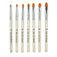 thumbnail image 2 of 7Pcs Transparent Handle Nail Art Brush Nail Brush, Nail Art Brush Diy Pen Pattern Nail Painting Drawing  Gel Pen Art  Diy Pattern Nail Painting Drawing Pen Nail Art Design, 2 of 8
