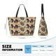 thumbnail image 4 of Fotbe Fashion Hippie Girl Bolsa de Viaje para Playa - Resistente al Agua, Bolsa Tote de Gran Capacidad y Ligera con 7 Bolsillos para Mujeres y Hombres, 4 of 7