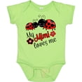 thumbnail image 3 of Inktastic My Mimi Loves Me with Cute Ladybugs Boys or Girls Baby Bodysuit, 3 of 5