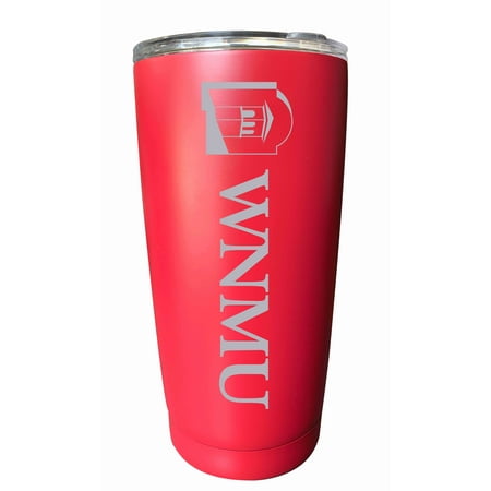 

Western New Mexico University Etched 16 oz Stainless Steel Tumbler (Red)