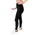 thumbnail image 2 of Lookus Womens Irem Fleece Lined Ribbed Leggings, 2 of 2