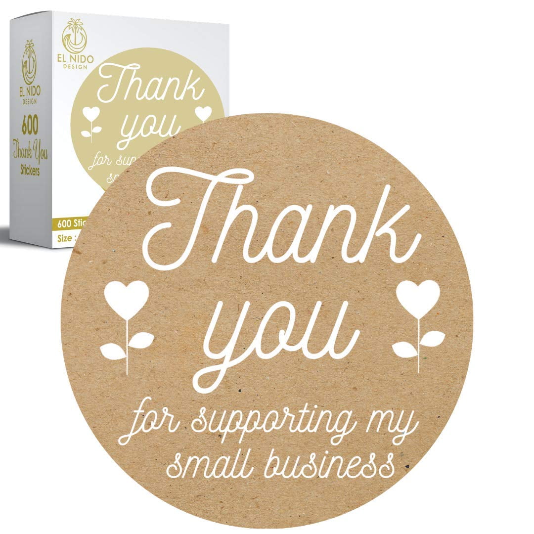 Paper & Party Supplies Stickers, Labels & Tags CLEAR-Thank You Stickers ...