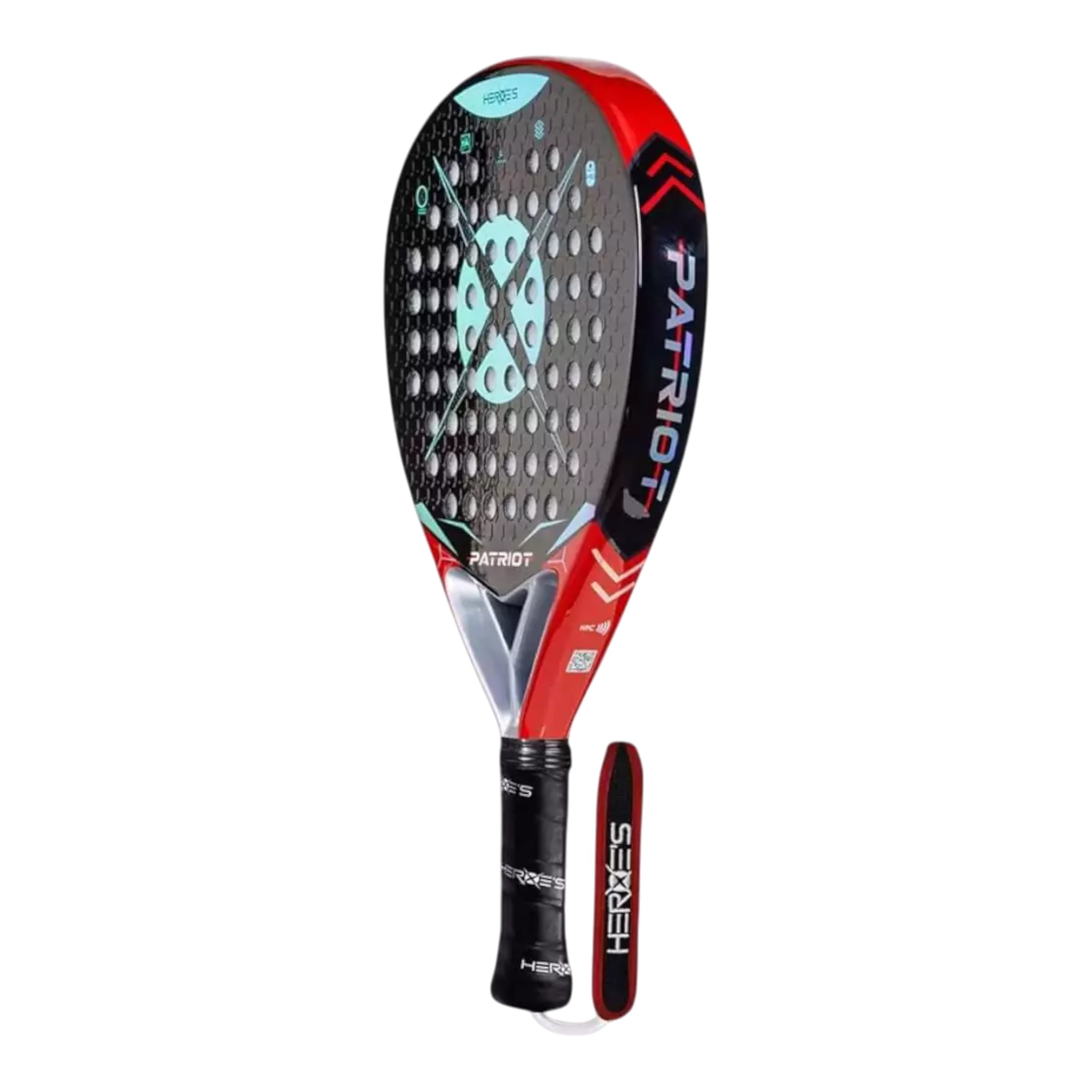 Heroe's Brand Italia PATRIOT HYPER 2025 Padel Racket – 3K Carbon & Y-Frame Stability