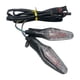 thumbnail image 2 of Luz trasera de motocicleta,Conjunto de luces traseras de motocicleta Luz de freno y parada,Luz LED de señal de giro y freno fácil de instalar,Accesorios para motos Luz de freno y, 2 of 9