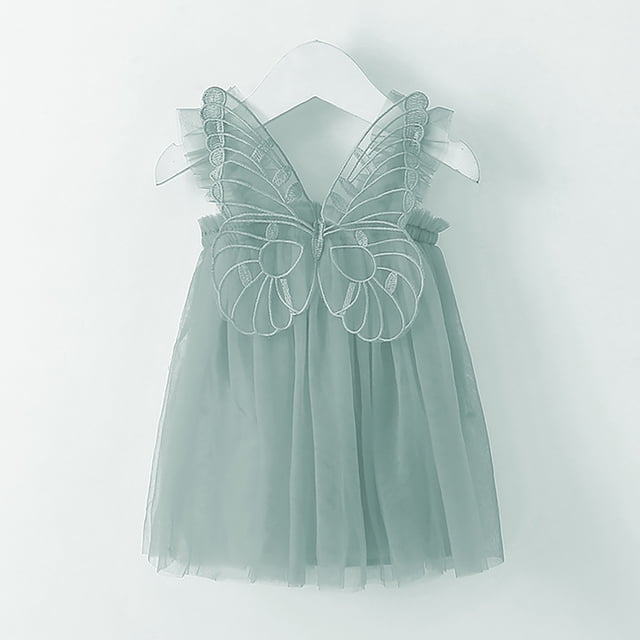 SXcggal One Robe 3D Sans Manches pour Tout-Petites Filles, Robe de Danse Fête, Vêtements, Belle, Respirante, Mignonne, Robe pour Fille