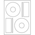 thumbnail image 2 of BESTeck 200 Memorex Compatible CD/DVD Labels. Large Center Style. 200 Total Labels with Spine and Case Labels. Compare to Matte Finish Memorex Labels. Works in Both Laser and Ink Jet Printers., 2 of 3