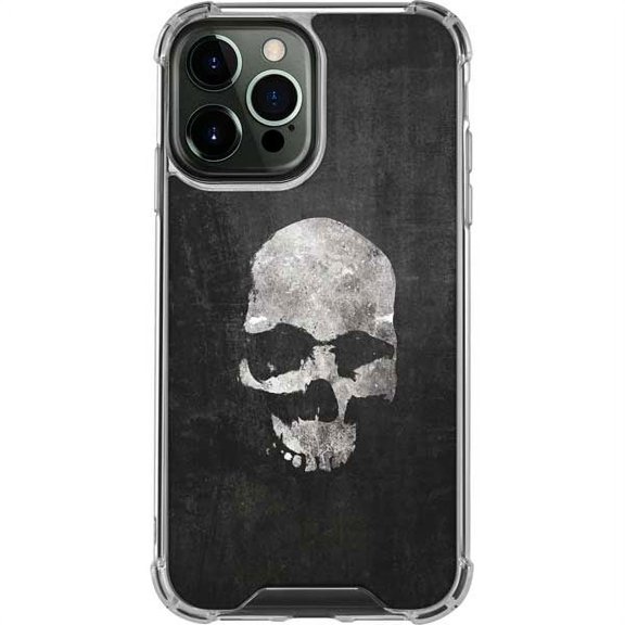 Skinit Skull & Bones Silent Skull iPhone 13 Pro Max Clear Case
