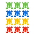 thumbnail image 3 of WhimsyHive 12 Pieces Jumping Frog Toy for Kids, Plastic Assorted Color Hoppers, Fun Party Favors for Birthday School Halloween, Educational Motor Skill Activity, 3 of 4