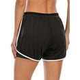thumbnail image 4 of FUTATA Women's Summer Quick Dry Sportswear Workout Sports Shorts, Double Layer Running Yoga Shorts, Gym Workout Sports Jogging Shorts, 4 of 5