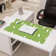 thumbnail image 3 of Long Mouse Pads for Desk,Green Christmas Tree Pattern Desk Mats on Top Of Desks, Desk Mouse Pad Extra Large with 3mm Non-Slip Base and Stitched Edge for Gaming,Office,Work,Home 31.5x15.7in, 3 of 5