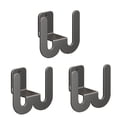 thumbnail image 1 of pitrice Ensemble de 3 Pcs Support à Chaussures Suspendu Mural pour Garde-Robe Étroite Support à Chaussures Suspendu sur Porte B, 1 of 6