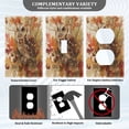 thumbnail image 3 of Light Switch Cover Switch Plate Outlet Cover Plug Cover for Electrical Duplex Outlets Owl and Branch, 3 of 6