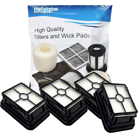 HQRP 4-pack Filter for Bissell 1785G, 1785B , 1785F, 1785P, 1785T, 1785V, 1785W Cross Wave All-in-One Multi-Surface Wet Dry Vac Vacuum Cleaners