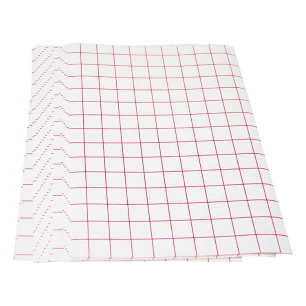 Camiseta de 20 Piezas con Estampado en Hojas de Papel de Transferencia de Calor Gloria Hojas HTV para Calor para Tela Ligera Bolsa rojo
