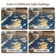 thumbnail image 7 of ODIKA 5'x7' Washable Area Rug Cartographic Adventure Map Featuring Sea Creatures And Compass Design for Guest Room, Lounge, Apartment, Non-Slip Low Profile, Stain Resistant, 7 of 7