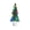A#47, variant on 6.7 Inch Lighted Mini Christmas Tree Tabletop Decor, Snow Dusted Pine Tree with Colorful LED Lights, Frosted Holiday Night Lamp