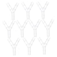thumbnail image 5 of Raindrops Garden Hose Y Fitting 10Pcs White Plastic Joints For Laboratory And Chemical Industry 3.2mm, 5 of 8