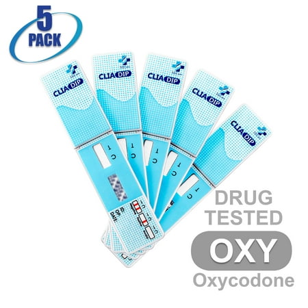 MiCare [5pk] - 1-Panel Dip Card Instant Urine Drug Test - OXY (Oxycodone) #MI-WDOX-114
