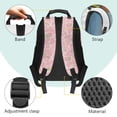 thumbnail image 5 of Yspwyqan Cute Capybara Backpack Set for Middle School, Pink Strawberry Milk Girls Lunchbox Set 4Pcs, 17 Inch Large Capacity Padded Straps Daypack for Hiking Back to School, 5 of 7