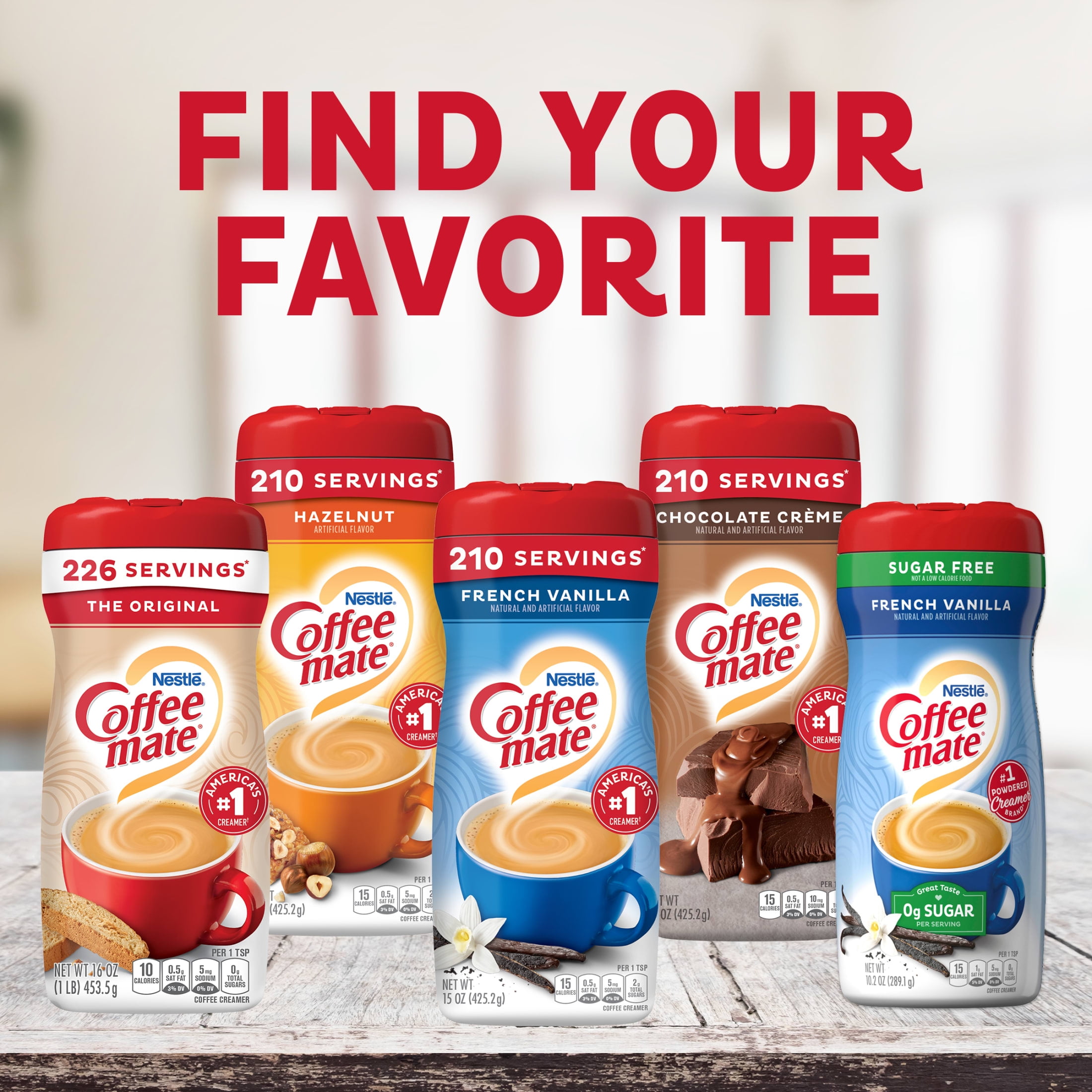 Coffee mate French Vanilla Powder Coffee Creamer, 30 oz