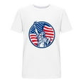 thumbnail image 4 of Mens Shirts Clearance under $5.00 Independence Day Printing Short Sleeve Round Neck Shirts for Men Pullover Men's T-Shirt Shirts for Men White XXXL, 4 of 5