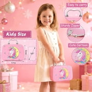 Flybay Kids Makeup Kit for Girls, Princess Toys Washable Makeup Set for Toddlers Children Princess Dress Up Birthday Gifts Toys for 3-12 Year Old Girls