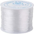 thumbnail image 1 of HLONK 10Rolls 49 Yards Clear Crystal Elastic Thread 1mm Stretch String Cord Crafting DIY Thread, 1 of 9