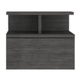 thumbnail image 2 of DeeHome Adele Floating Nightstand with Drawer and Open Storage Shelves, 2 of 7
