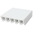 thumbnail image 2 of Plastic Lid Organizer Rack Multipurpose Kitchen Cabinet Storage Holder For Pan Lids Dish Saving Easy Access, 2 of 6
