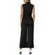 thumbnail image 3 of MONO REFINADO para Mujer Escote en V Cintura Alta Sin Mangas Pantalones Largos XL Negro, 3 of 7