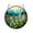B, variant on 7.48in Round Sun Catcher Puzzle Window Hanging Stained Glass Style Home Decor with Cat Moon Bird Night