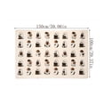 thumbnail image 3 of Halloween Cute Ghost Throw Blanket, Soft Warm Comfy Flannel Blankets for Sofa Bed Indoor Home Cozy Relaxation, 3 of 6