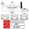 thumbnail image 1 of Typpkmm Ventilador De Techo LED 30W E27 Con Control Remoto Para AtenuacióN, 1 of 7