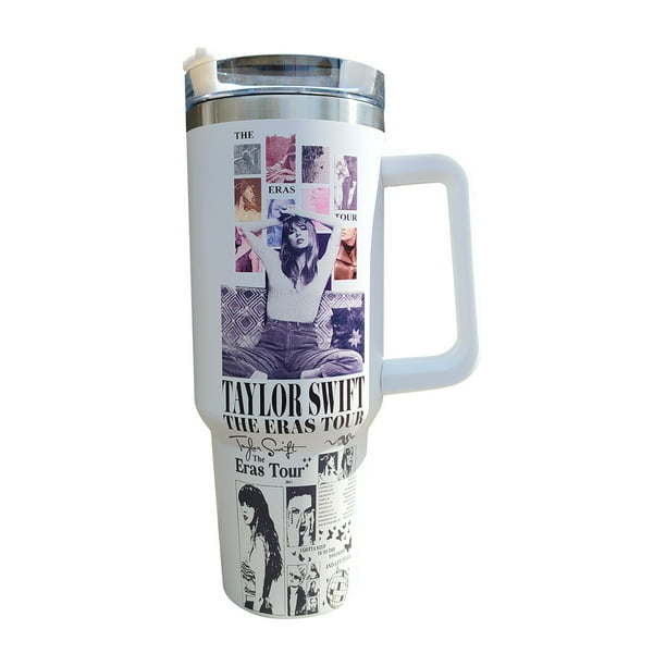 No te lo pierdas Taza Con Mango Stanley De 40Oz, Taza De Pasillo, Frío De Acero, Inoxidable De Doble 304, Taza De Hielo Grande (40oz)
