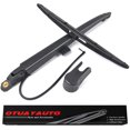 thumbnail image 1 of Rear Windshield Back Wiper Arm Blade Set Replacement for Cadillac Escalade 2007-2013 OE: 15277756, 1 of 5