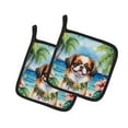 thumbnail image 2 of Japanese Chin Luau Pair of Pot Holders, 2 of 2