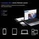 thumbnail image 3 of Teclado Inalámbrico Bluetooth, Mini Teclado Universal Ultra Delgado y Multifuncional Bluetooth con Panel Táctil, 90 Horas de Tiempo de Trabajo Continuo para Windows PC Tableta Android Unbranded DS01819, 3 of 7
