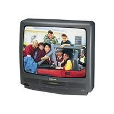 Samsung CXJ-2512 - 25" Diagonal Class CRT TV - with built-in VCR - dark gray
