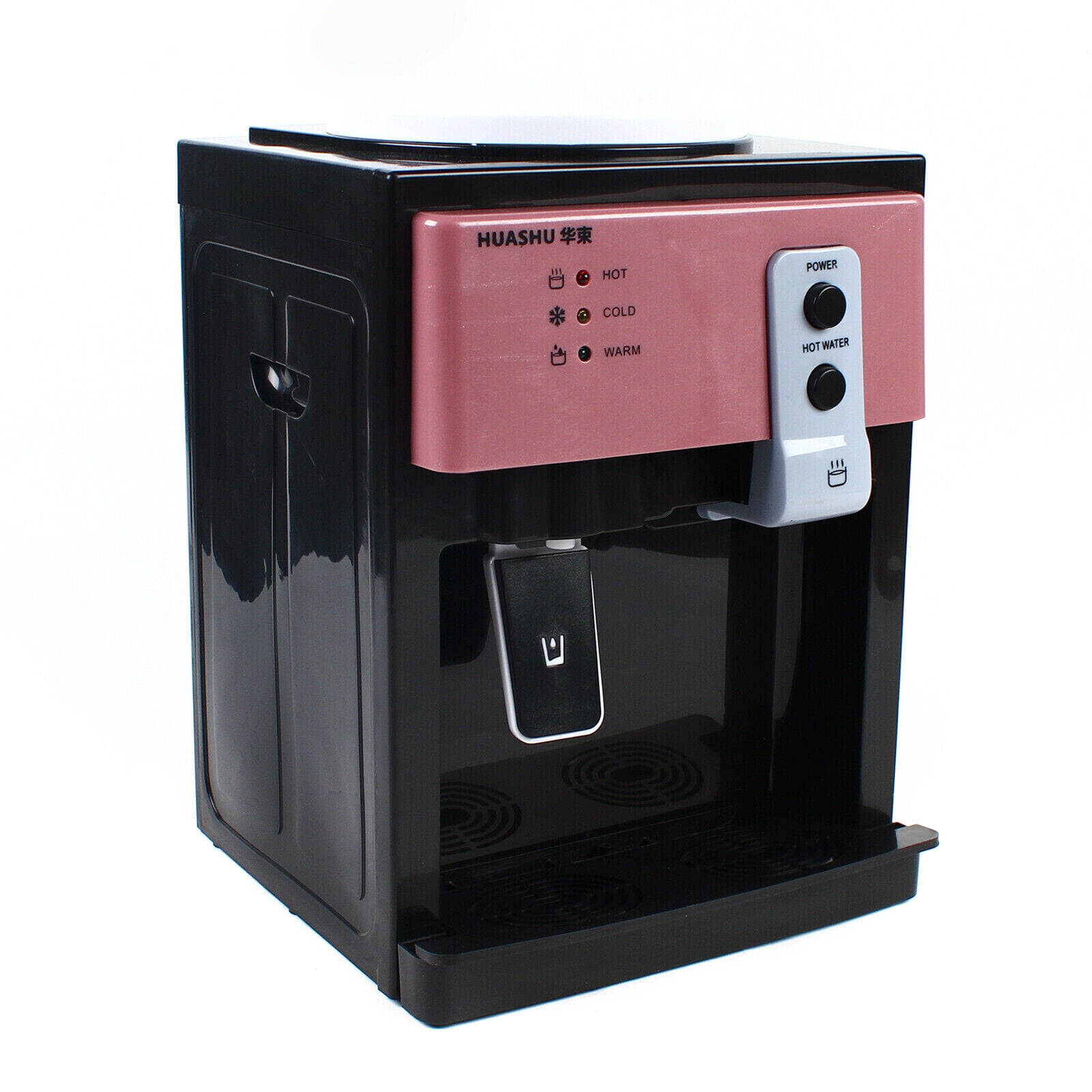 Top Loading Water Dispenser with Indicator Light, Hot and Cold Water Cooler for Indoor