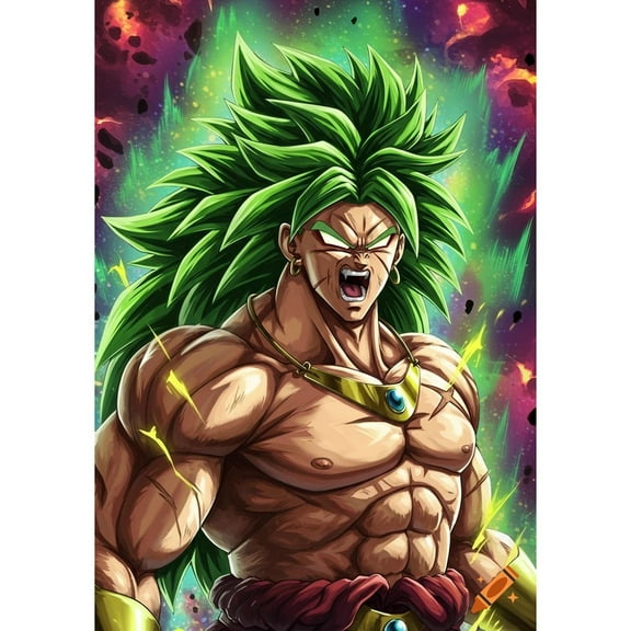 5D DIY Dragon Ball Diamond Painting Kit, Round Acrylic Diamond Artwork for Home Decoration, or Gift.